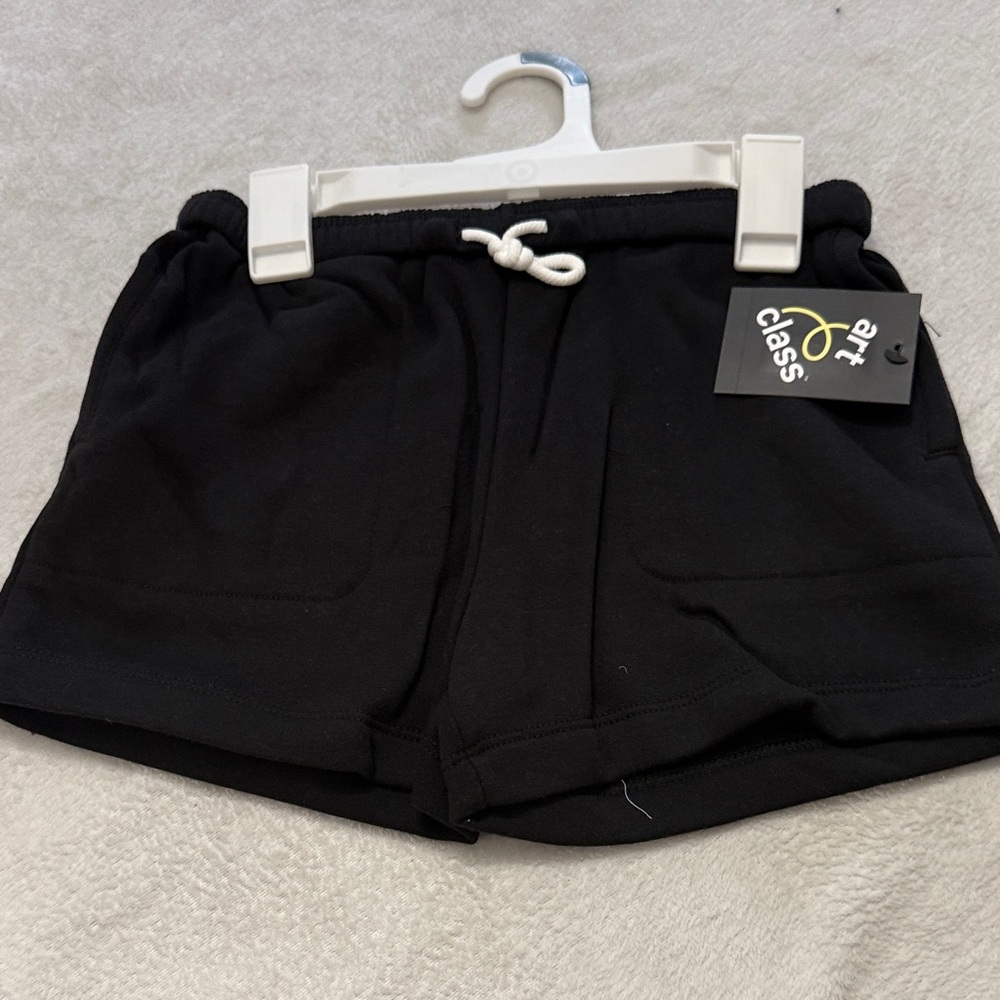 Art Class young girls Athletic Black Shorts